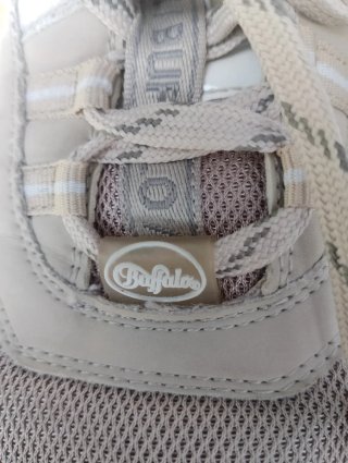 Sneakers Buffalo donna beige/bianche