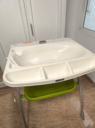 Bañera cambiador bebé