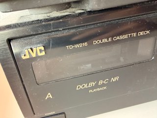 Technics SL-BD20 Tocadiscos + JVC Doble Cassette