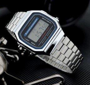 Reloj Casio Digital Plata