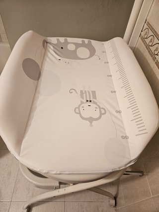 Bañera Bebé Ergonómica con Cambiador