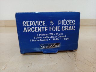 Set paté gourmet francés