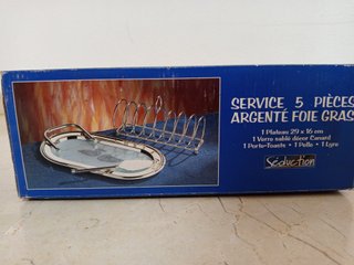 Set paté gourmet francés