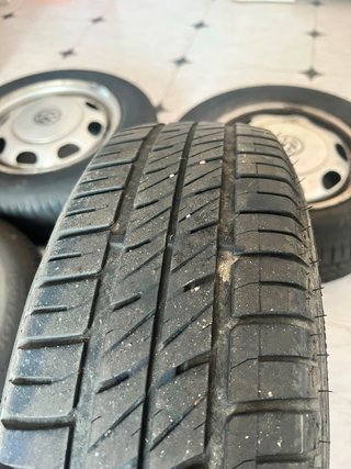 Llantas Volkswagen Polo 6N1 + neumático 165/70 R13