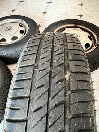 Llantas Volkswagen Polo 6N1 + neumático 165/70 R13