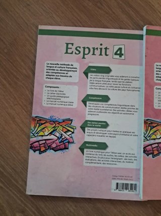Esprit 4. Libro del alumno y cuaderno ejercicios