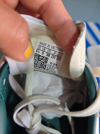 Adidas Tokio Talla 38 Blanco y Verde