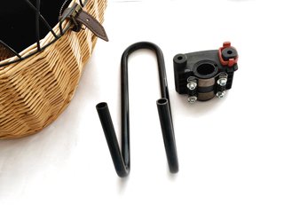 Cesta ciclista para Mascotas M-WAVE BA Pet Mimbre