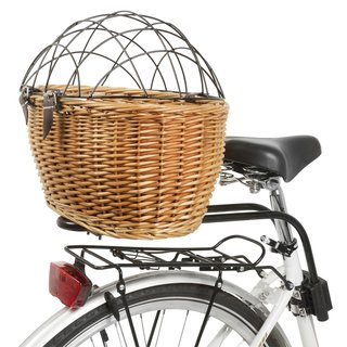 Cesta ciclista para Mascotas M-WAVE BA Pet Mimbre