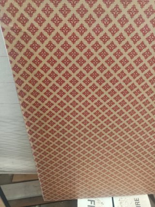 Stampa antica con cornice bianco panna