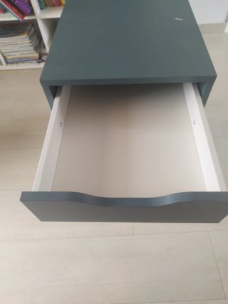 Cajonera Ikea azul verdoso