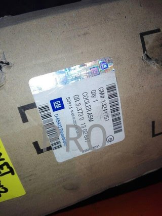 Intercooler opel insignia berlina usado