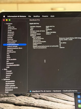 MacBook Pro 16 M4 Pro 24GB 512GB AZERTY