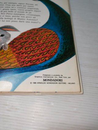 Libro animato Il Libro dei colori, Mondadori 1969