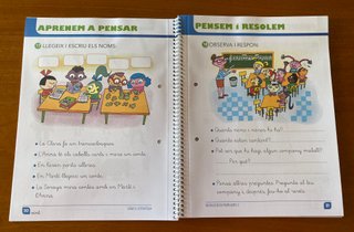 Libros Matemáticas. 1 Primaria. CONSTRUÏM. Nuevos.