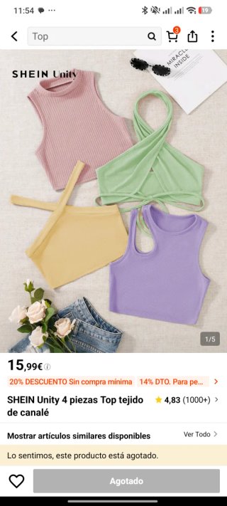 Lote Ropa SHEIN Urgente