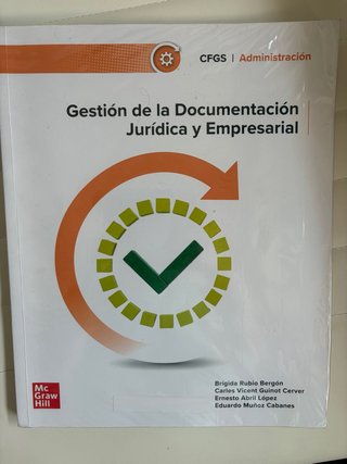 Gestión de la documentación jurídica y empresar...