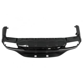 Difusor trasero con salidas de escape Cromadas par