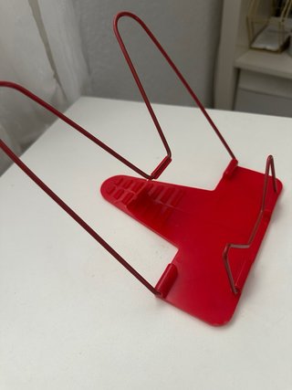 Soporte Atril Rojo para Libros