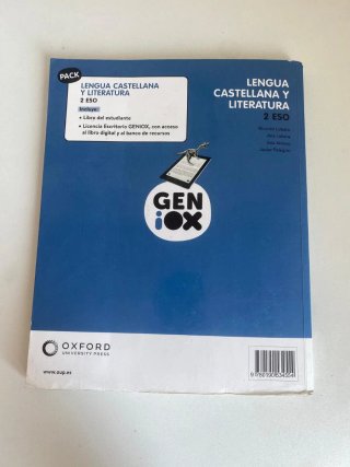 Lengua castellana y literatura 2o ESO
