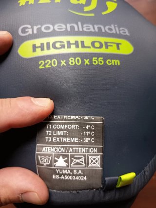 Saco de Vivac Altus Groenlandia Adultos Unisex