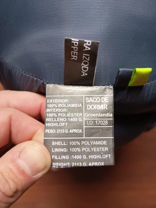 Saco de Vivac Altus Groenlandia Adultos Unisex