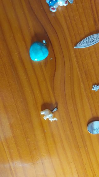 Lote Colgantes y cadenas varios Plata