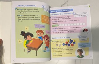 Cuadernillo mates 1° Primaria  Con las manos