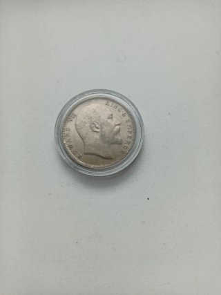 Moneda de Plata 1 Rupia 1915 INDIA
