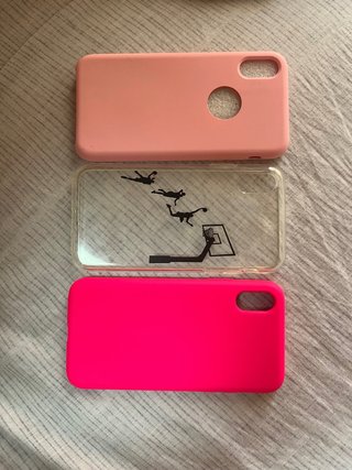 Fundas iPhone X (3 unidades)