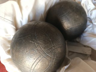 2 Bocce da competizione in metallo