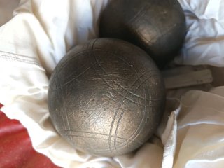 2 Bocce da competizione in metallo