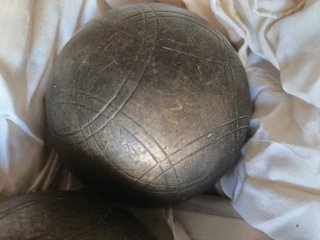 2 Bocce da competizione in metallo
