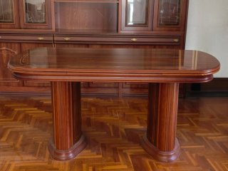 Conjunto Comedor Boiserie + Mesa Extensible