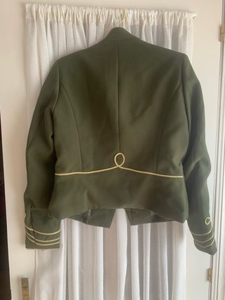 Chaqueta militar verde Stradivarius Talla M