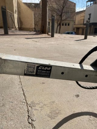 Remolque Portabicicletas CUNI para 5 Bicicletas