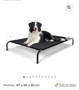 Cama elevada perro Nobleza