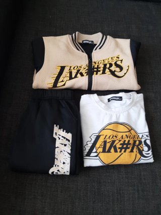 Conjunto chándal niño Lakers invierno