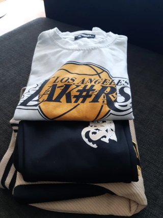 Conjunto chándal niño Lakers invierno