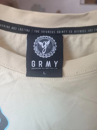 Camiseta GRMY chico amarilla