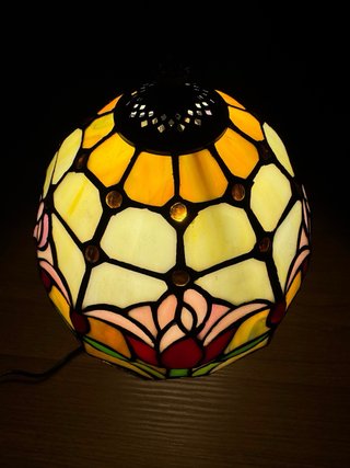 Lampada Da Tavolo Stile Liberty-Casa, Ufficio