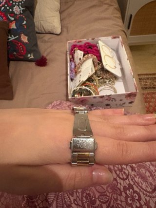 Reloj Tous bicolor con corazón