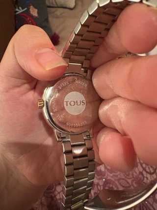 Reloj Tous bicolor con corazón