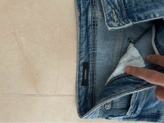 Pantalón vaquero skinny Lefties azul