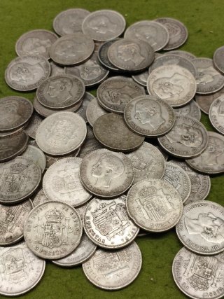 Monedas 5 Pesetas Plata Coleccionismo e Inversión