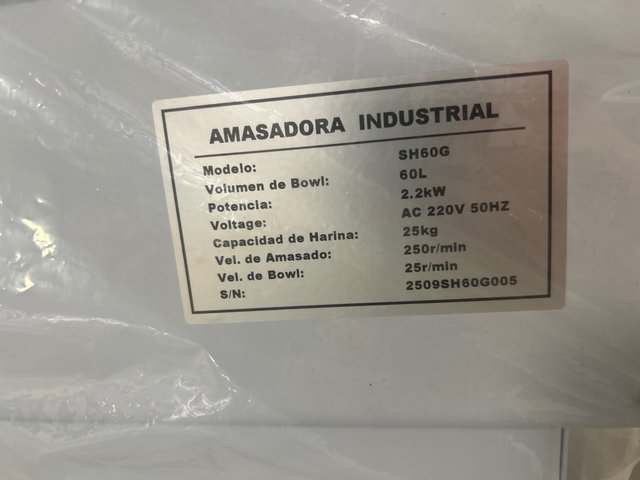 Amasadora Espiral 10-80L