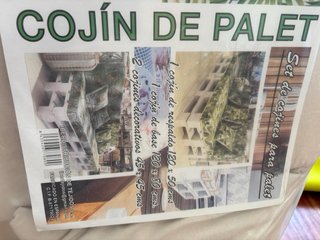 Set Cojines para Palet Beige