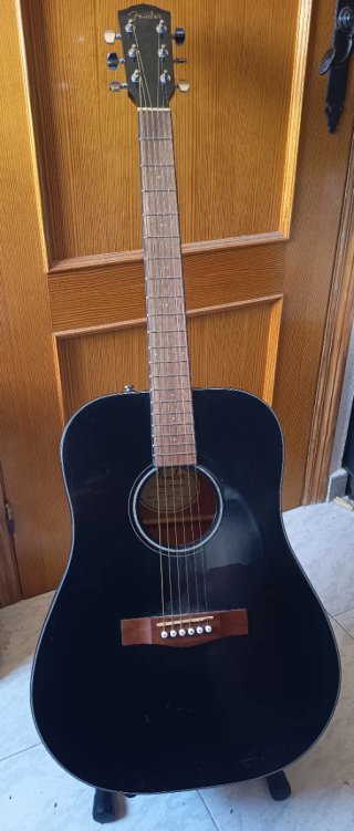 Guitarra Acústica Fender CD-60 Negra