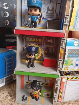 Playset Comisaría Policía Pin y Pon