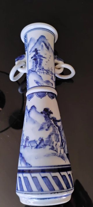 Jarrón Japonés Vintage 25cm